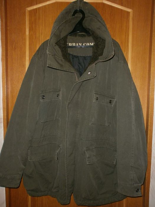 Куртка парка Urban Combat Clockhouse, олива, р. L, наш 56. ПОГ-71 см