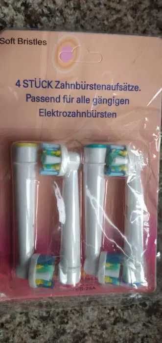 4x recargas escova de dentes  oral b floss action