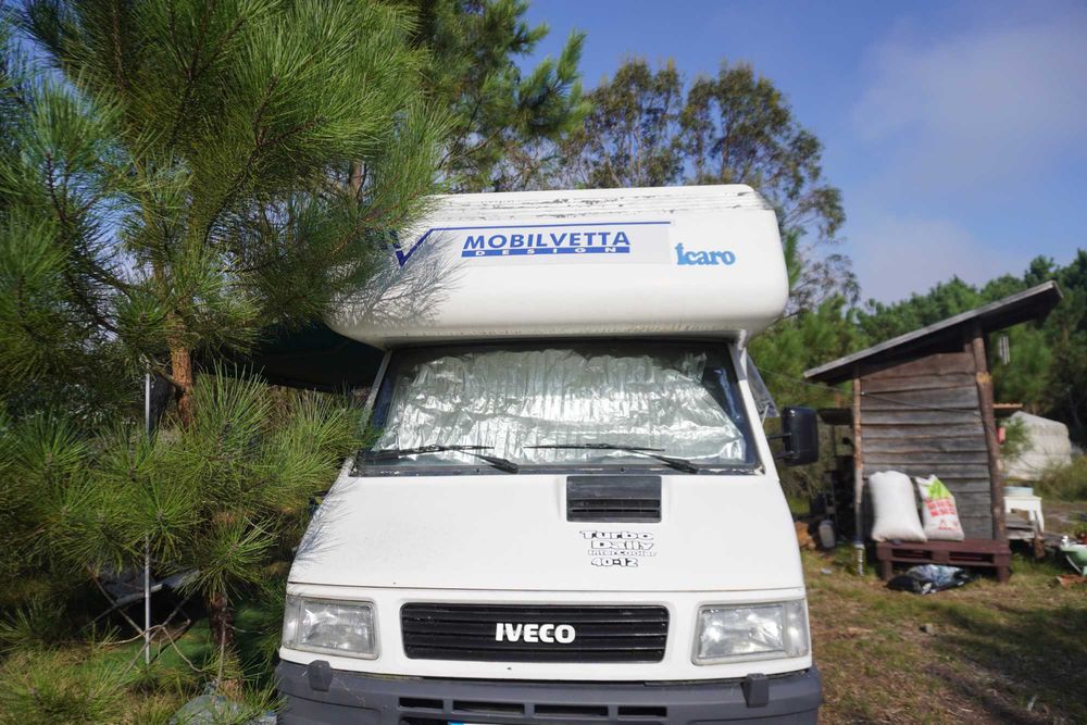 Autocaravana Mobilvetta Ícaro (Iveco 2.8 TurboDaily) 1993 – 6 Lugares / 6 Dormidas