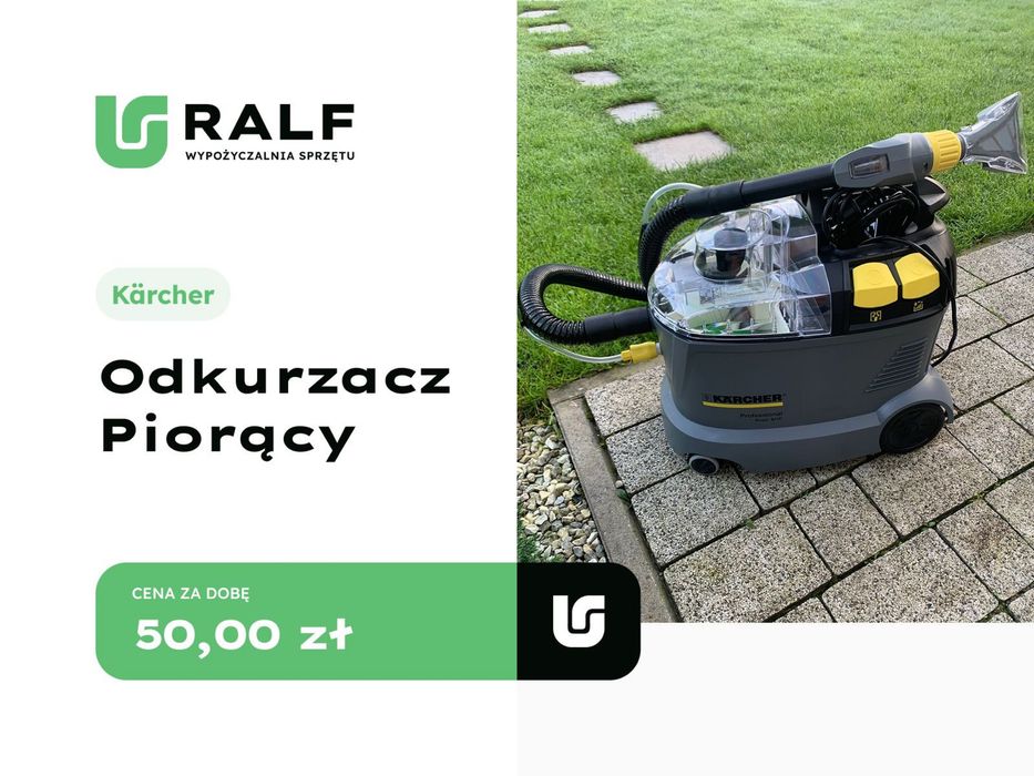 Odkurzacz piorący Karcher puzzi  /wynajem/ sląsk/ wypożycze
