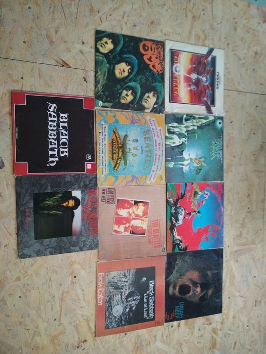 Виниловые пластинки пикник танец волка uriah Black Sabbath Beatle