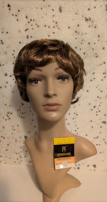 Peruka krótka 100% Kanekalon