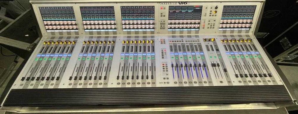Cyfrowa konsoleta mikserska Soundcraft Vi-600 / Vi-6. Mikser dźwięku