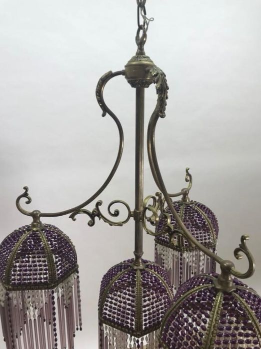 Lustre antigo art deco vintage