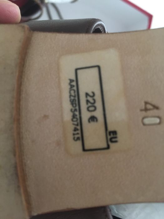 Sandálias Carolina Herrera Novas NMR 40