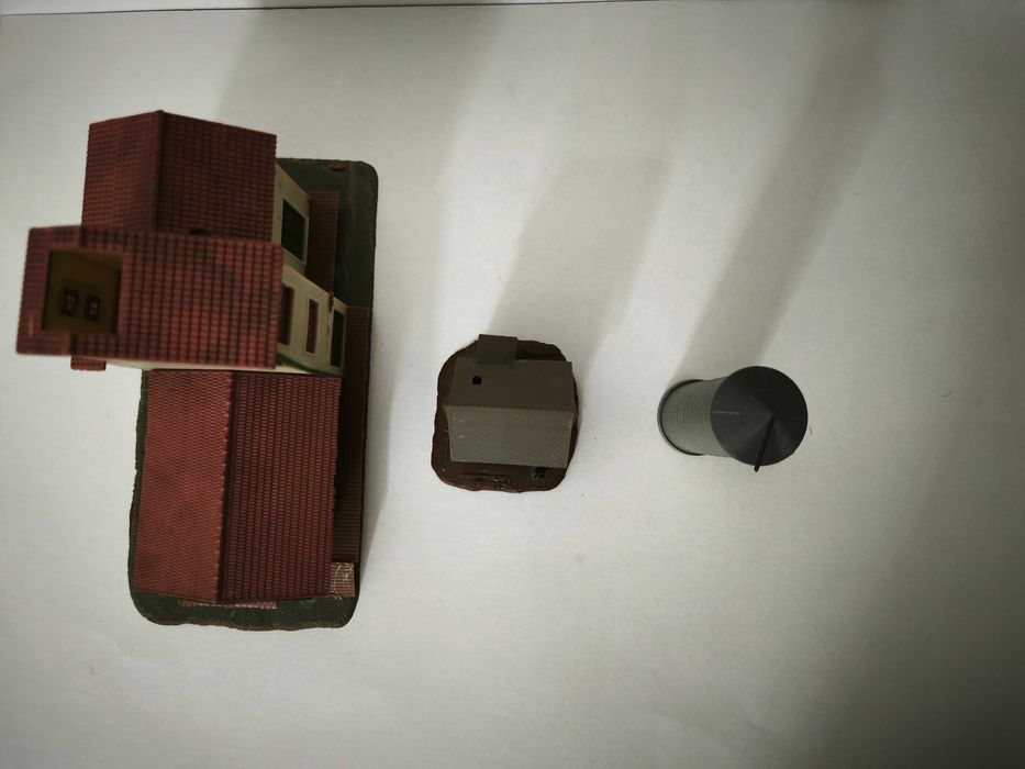 Casas H0 para decoração de maquetes