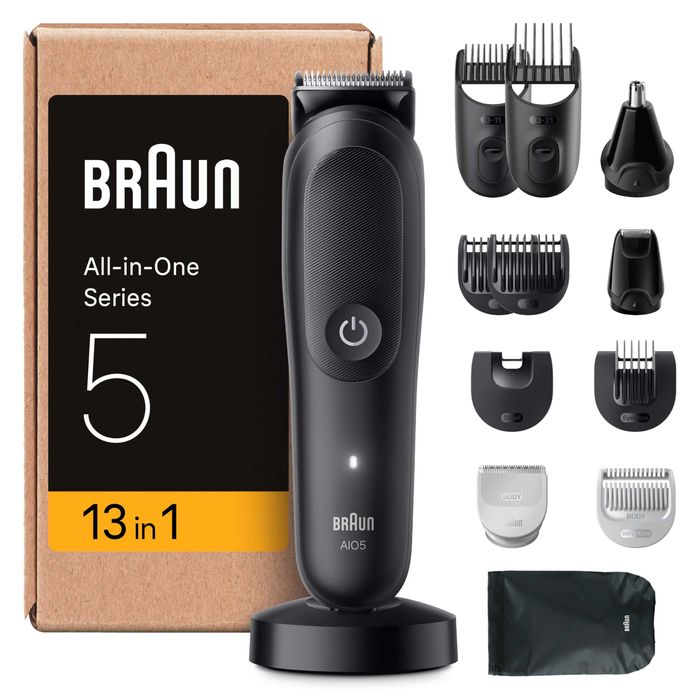 Trymer Braun Series 5 13 w 1 bardzo ostre ostrze Golarka