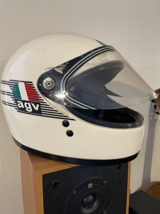 Capacete AGV anos 80