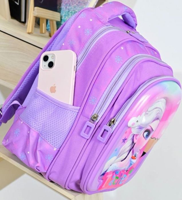 Ортопедичний рюкзак для дівчинки, можна для двійні