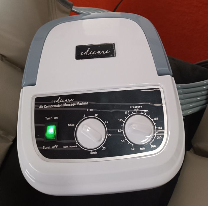 Pressoterapia Como NOVA Edicare 6 válvulas