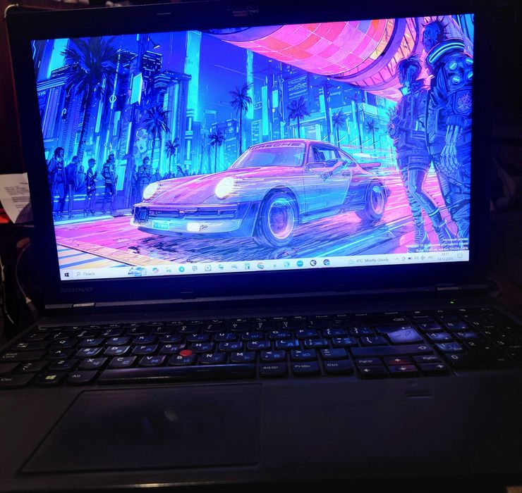 Ноутбук Lenovo, i5 4x2.6Ghz, ddr3 12gb, батарея тримає