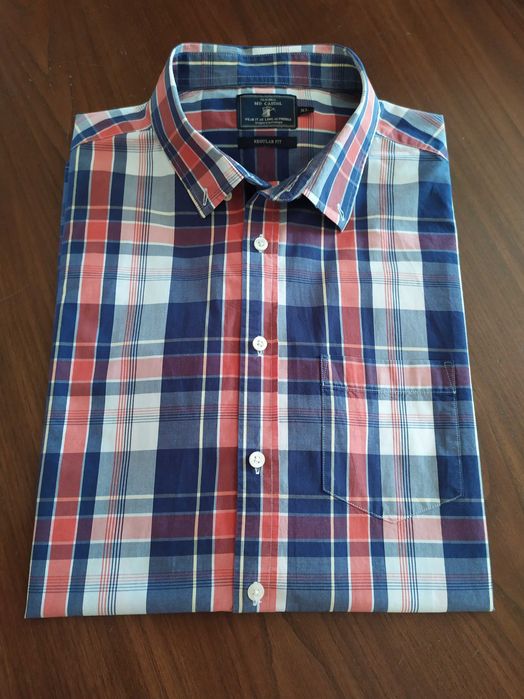 Camisa homem, xadrez, tam. XL