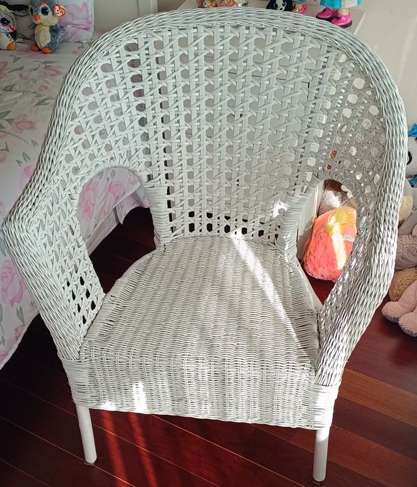 Cadeira palha como nova