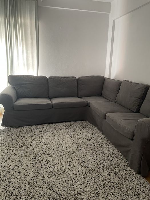 Sofá de canto Ektorp IKEA