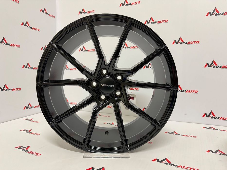 Jantes Veemann V-FS52 Preto Brilho 19 (VW, Audi, Mercedes)