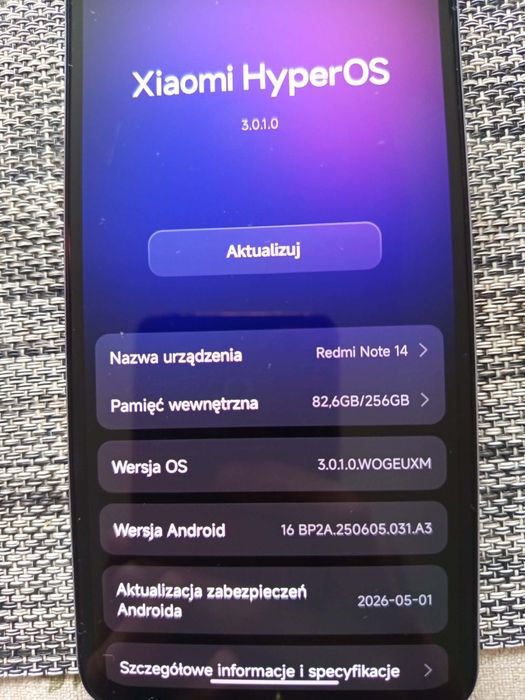 Smartfon Xiaomi Redmi Note 14