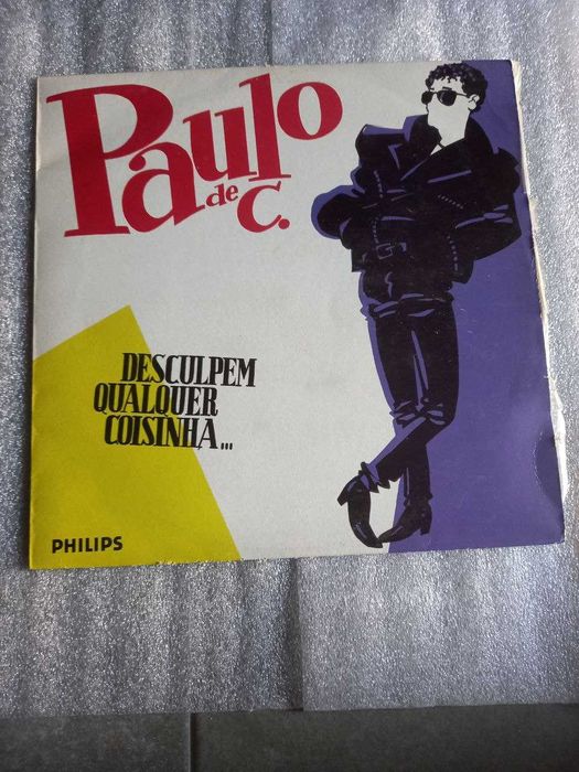 Disco vinil LP ''Paulo de Carvalho: desculpem qualquer coisinha''