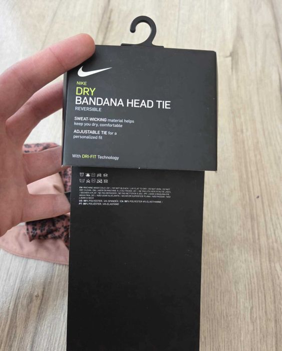 Opaska Nike bandana Head Tie tenis góry kask do włosów na głowę