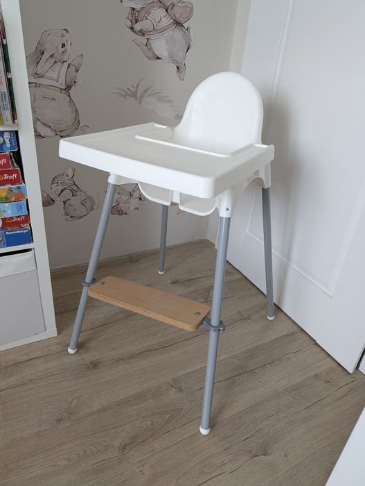 Antilop krzesełko Ikea z podnóżkiem