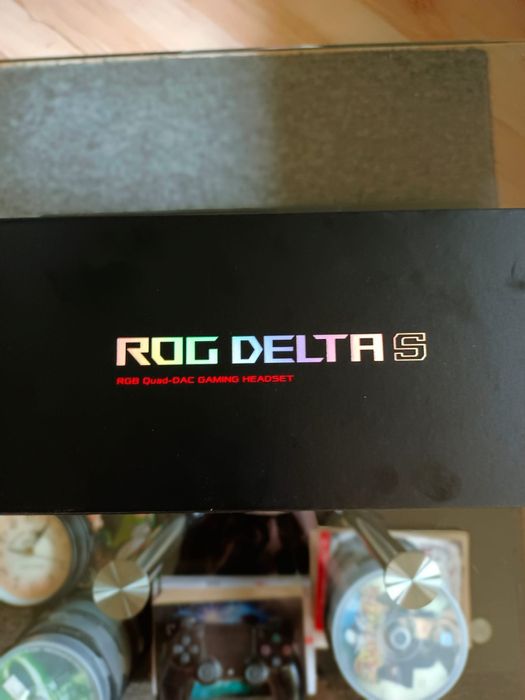 Słuchawki Asus Rog Delta S,z mikrofonem,nowe.