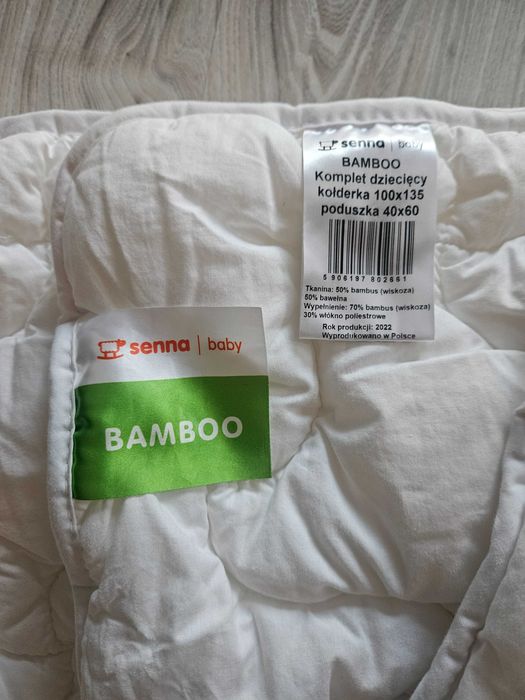 Kołdra 100x135 Senna Baby Bamboo + poszewka