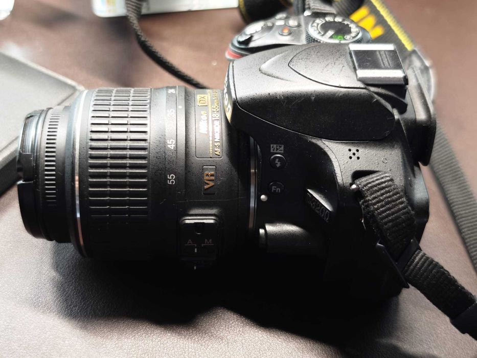 Kit Completo Nikon D3200 + 2 Lentes (18-55mm + 55-200mm) + Acessórios