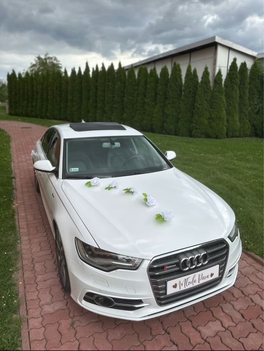 Auto do ślubu. Audi A6 S-line