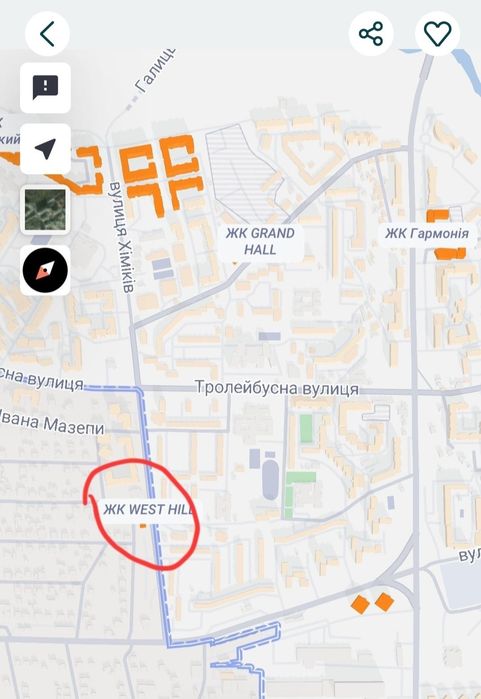 Дешева  1 кімнатна (Вул.Хіміків)Пасічна