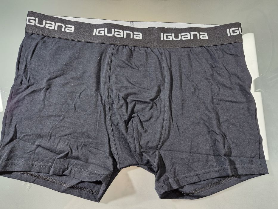 Iguana Bokserki Męskie 2-Pak Czarne Rozmiar XXL
