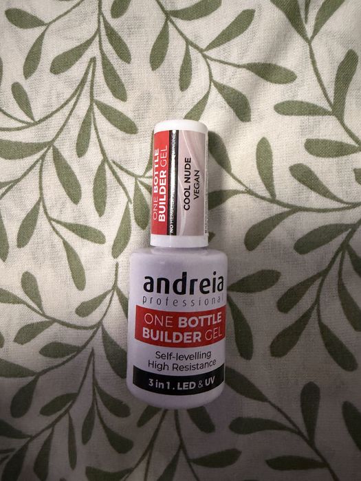 Lote 5 Vernizes Gel Andreia Professional (Gel Polish + Builder Gel + Base/Top Coat)