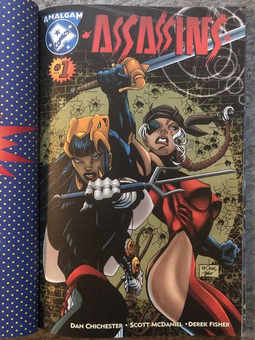 Комікс "The AMALGAM age of COMICS" перше видання 1996 року