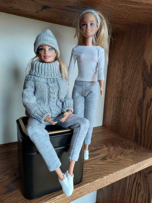 Komplet nowych ubranek dla barbie handmade 6 części