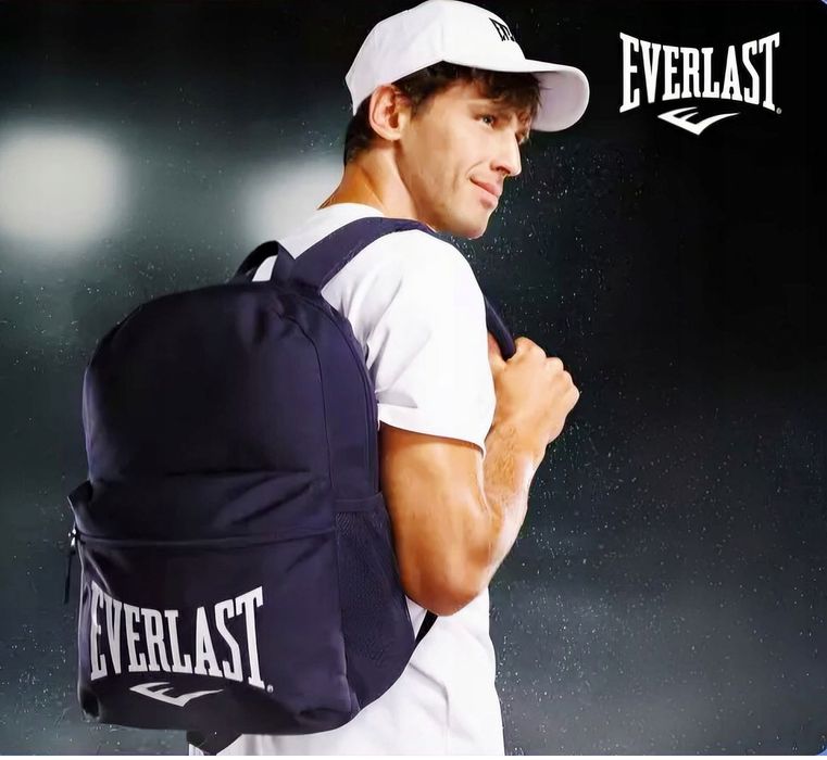 Plecak Sportowy Miejski Szkolny na Trening WF Granatowy EVERLAST