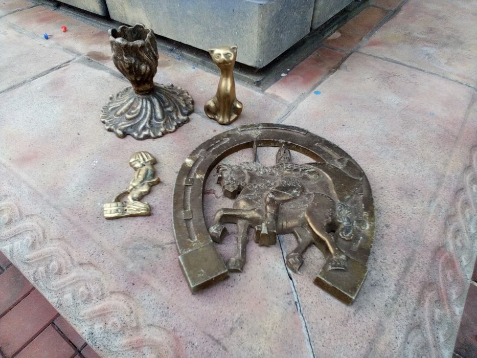 кот+подсвечник.+подкова.
