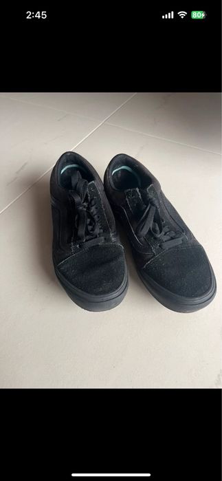 Vans old skool czarne/ zamszowe