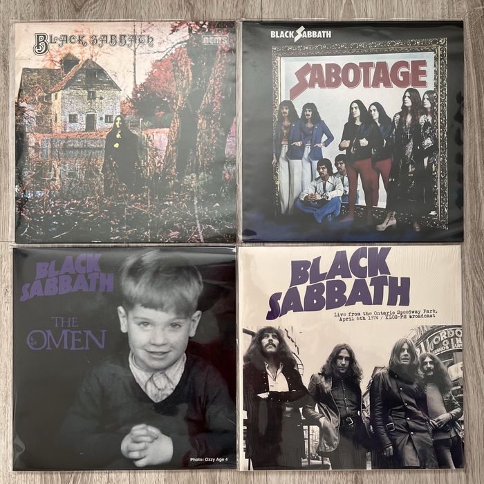 Plyty winilowe LP Ozzy Sabbath Floyd Beatles