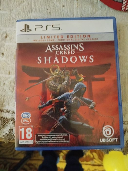 Sprzedam Assasin's Creed Shadows Ps5