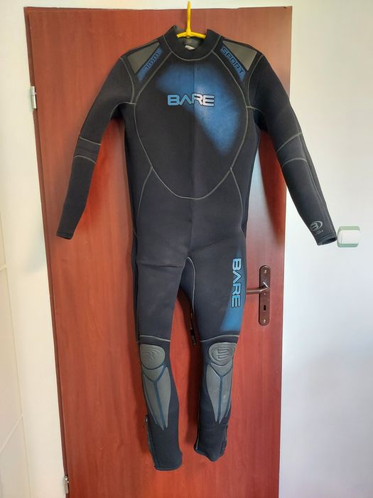 Kombinezon nurkowy Bare XL męski 7mm z ocieplaczem.