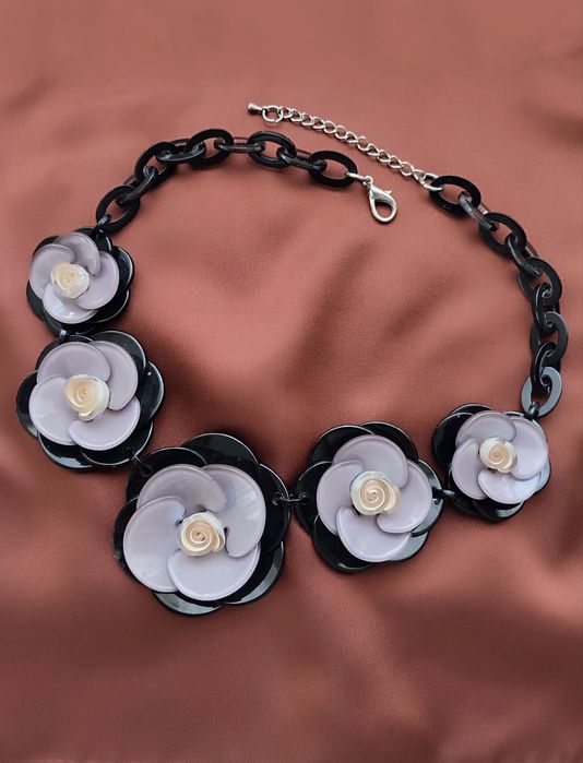 Вінтажне квіткове намисто кольє Carol & Bella, Англія.