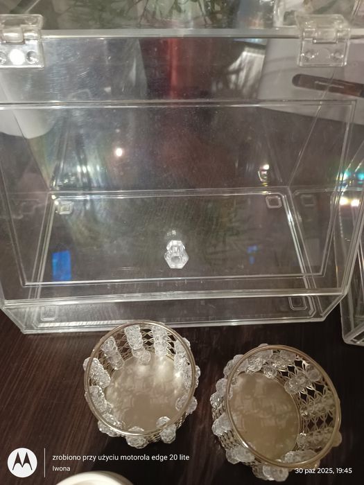 Zestaw organizerów kosmetycznych