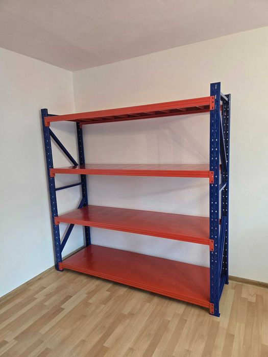 Faktura! NOWE REGAŁY metalowe 5-półkowe 200x200x60cm magazynowe garażowe NOWE
