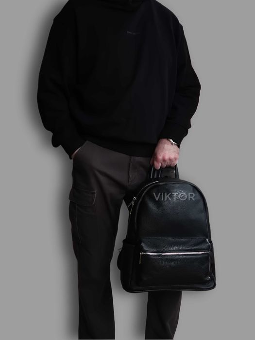 Итальянский большой универсальный рюкзак сумка. Шкіряний рюкзак