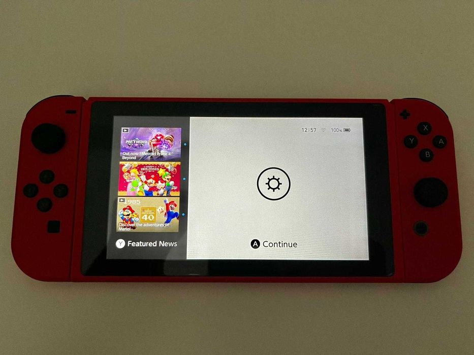 Nintendo Switch - Mario Red & Blue Edition