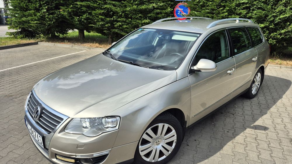 Volkswagen Passat B6 Highline 2.0 TDI 170 KM DSG | 2007 | Kombi | Bogata wersja