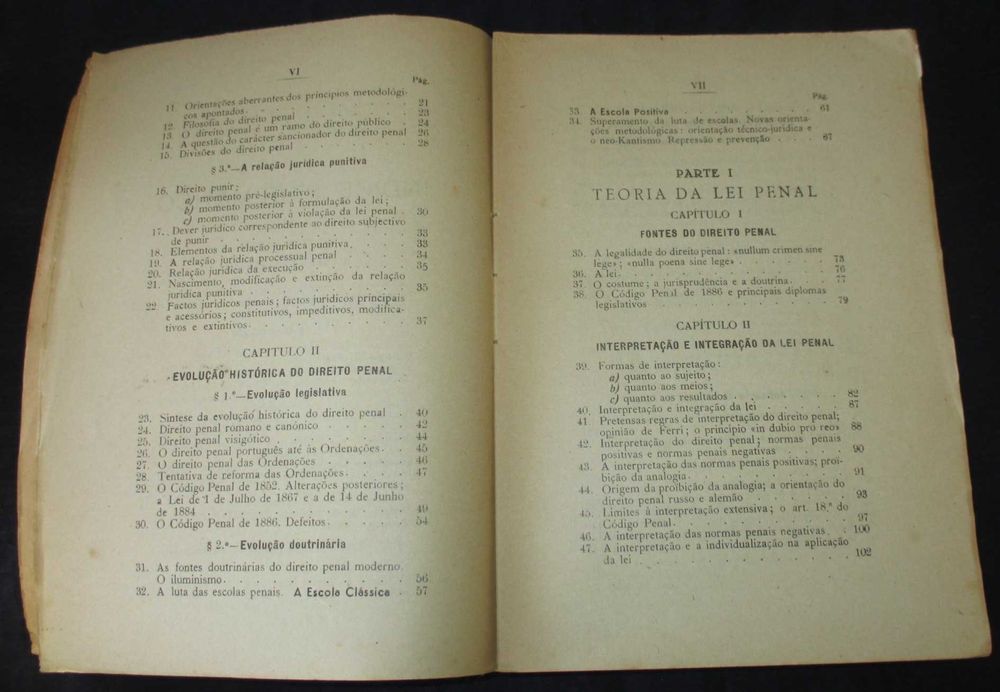 Livro Lições de Direito Penal 2ª edição 1945