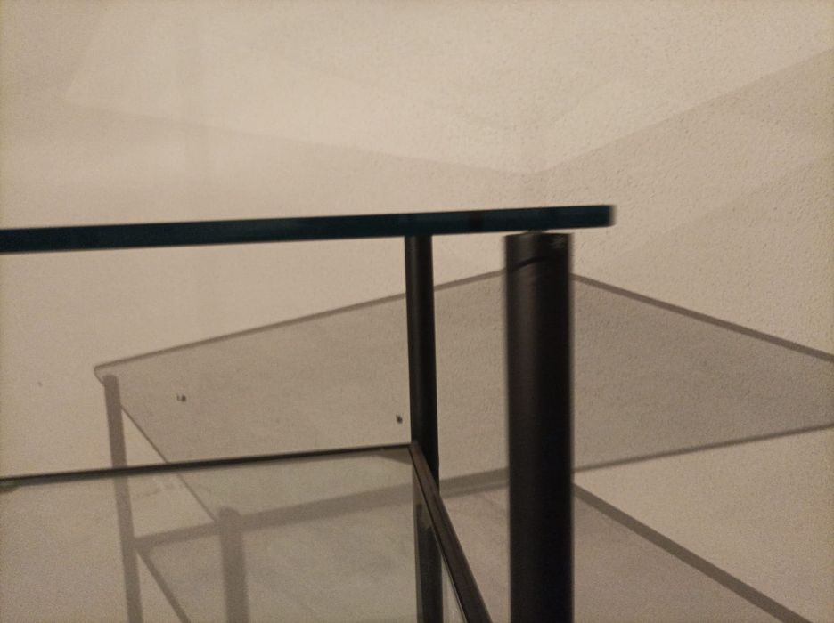 Prateleira de ferro e vidro URGENTE