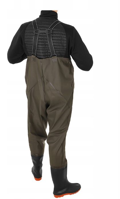 Wodery Spodniobuty Spodnie Wędkarskie 42 43 44 45 46 + Szelki
