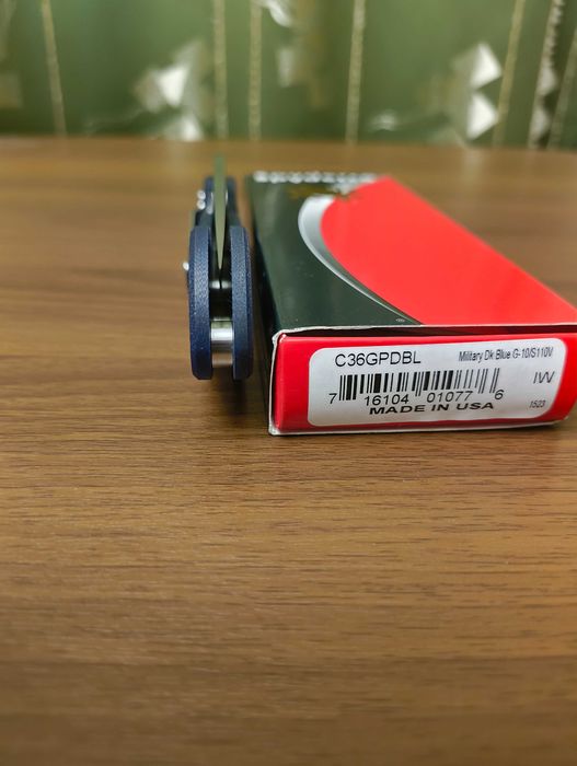 Spyderco Military CPM 110V C36GPDBL