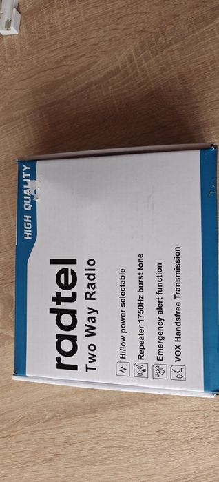 радиостанция (две антенны) всеволновая Radtel RT-920 (CB, SW, FM, LSB, USB