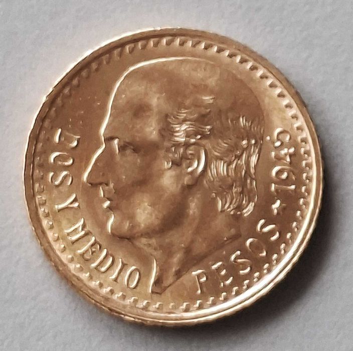Meksyk ,5 pesso 1945r
